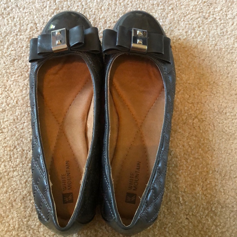 grey flats